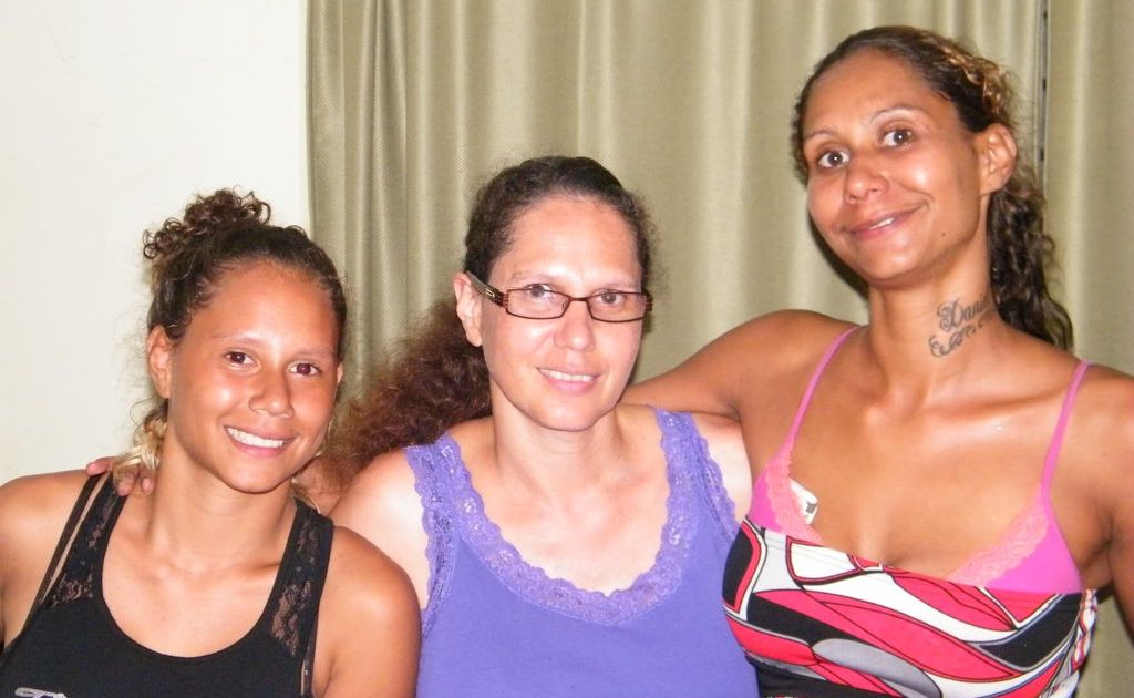 Point Vernon’s Monique Clubb (far right) with her mum Sheena McBride (centre) and her little sister Minnie Clubb (left). Her family hasn’t heard from her since June 22. Point Vernon’s Monique Clubb (far right) with her mum Sheena McBride (centre) and her little sister Minnie Clubb (left). Her family hasn’t heard from her since June 22.